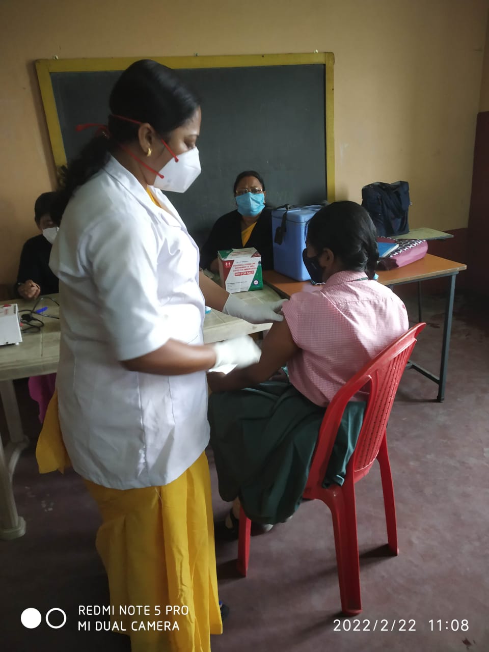 Vaccination Drive At School